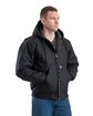 Berne Men's ICECAP Insulated Hooded Jacket BLACK ModelQrt