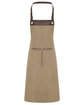 Artisan Collection by Reprime Espresso Bib Apron  OFFront