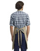 Artisan Collection by Reprime Unisex "Calibre" Heavy Cotton Canvas Pocket Apron KHAKI ModelBack