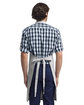 Artisan Collection by Reprime Unisex "Calibre" Heavy Cotton Canvas Pocket Apron SILVER ModelBack