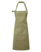 Artisan Collection by Reprime Unisex "Calibre" Heavy Cotton Canvas Pocket Apron KHAKI OFFront