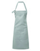 Artisan Collection by Reprime Unisex "Calibre" Heavy Cotton Canvas Pocket Apron SILVER OFFront