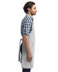 Artisan Collection by Reprime Unisex "Calibre" Heavy Cotton Canvas Pocket Apron SILVER ModelSide