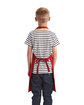 Artisan Collection by Reprime Youth Recycled Apron RED ModelBack