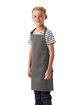 Artisan Collection by Reprime Youth Recycled Apron DARK GREY ModelQrt