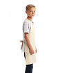 Artisan Collection by Reprime Youth Recycled Apron NATURAL ModelSide