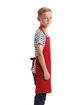 Artisan Collection by Reprime Youth Recycled Apron RED ModelSide