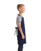 Artisan Collection by Reprime Youth Recycled Apron NAVY ModelSide