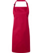 Artisan Collection by Reprime Unisex 'Colours' Recycled Bib Apron RED OFFront