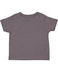 Rabbit Skins Toddler Cotton Jersey T-Shirt CHARCOAL ModelBack