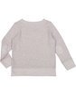 Rabbit Skins Toddler Harborside Melange French Terry Crewneck with Elbow Patches GRAY MELANGE ModelBack