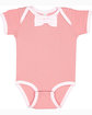 Rabbit Skins Infant Baby Rib Bow Tie Bodysuit  