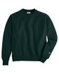 Champion Adult Reverse Weave Crew DARK GREEN OFFront