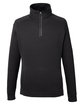 Spyder Men's Capture Quarter-Zip Fleece BLACK OFFront