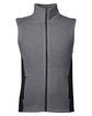 Spyder Men's Pursuit Vest BLACK HTHR/ BLK OFFront