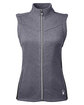 Spyder Ladies' Pursuit Vest BLACK HTHR/ BLK OFFront