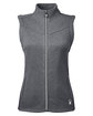 Spyder Ladies' Pursuit Vest BLACK HTHR/ POL OFFront