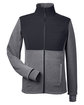 Spyder Men's Pursuit Jacket BLACK HTHR/ BLK OFFront