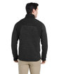 Spyder Men's Passage Sweater Jacket BLACK POWDR/ BLK ModelBack