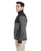 Spyder Men's Passage Sweater Jacket POLAR POWDR/ BLK ModelSide