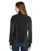 Spyder Ladies' Passage Sweater Jacket BLACK POWDR/ BLK ModelBack