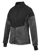 Spyder Ladies' Passage Sweater Jacket POLAR POWDR/ BLK OFQrt