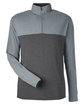 Spyder Men's Spyre Flex Colorblock Quarter-Zip PLR FRST/ BLK FR OFFront