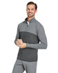 Spyder Men's Spyre Flex Colorblock Quarter-Zip PLR FRST/ BLK FR ModelQrt