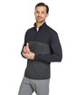 Spyder Men's Spyre Flex Colorblock Quarter-Zip BLACK/ BLK FROST ModelQrt