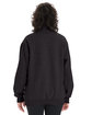 Champion Unisex Powerblend Quarter-Zip Pullover BLACK ModelBack