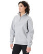 Champion Unisex Powerblend Quarter-Zip Pullover LIGHT STEEL ModelQrt