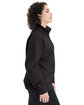 Champion Unisex Powerblend Quarter-Zip Pullover BLACK ModelSide