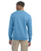 Champion Adult Powerblend Crewneck Sweatshirt BLUE LAGOON ModelBack