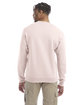 Champion Adult Powerblend Crewneck Sweatshirt BODY BLUSH ModelBack