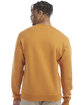 Champion Adult Powerblend Crewneck Sweatshirt GOLD GLINT ModelBack