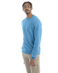 Champion Adult Powerblend Crewneck Sweatshirt BLUE LAGOON ModelQrt