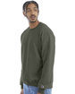 Champion Adult Powerblend Crewneck Sweatshirt DARK GREEN HTHR ModelQrt