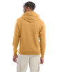 Champion Adult Powerblend Pullover Hooded Sweatshirt GOLD GLINT ModelBack