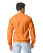 Gildan Adult Softstyle Fleece Crew Sweatshirt TANGERINE ModelBack