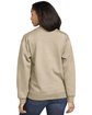 Gildan Adult Softstyle Fleece Crew Sweatshirt SAND ModelBack