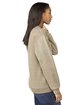 Gildan Adult Softstyle Fleece Crew Sweatshirt SAND ModelSide