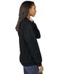 Gildan Adult Softstyle Fleece Crew Sweatshirt BLACK ModelSide