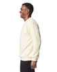 Gildan Adult Softstyle Fleece Crew Sweatshirt OFF WHITE ModelSide