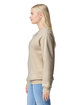 Gildan Unisex Softstyle Midweight Fleece Quarter-Zip Sweatshirt SAND ModelSide