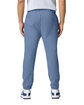 Gildan Unisex Softstyle Midweight Pocket Sweatpant STONE BLUE ModelBack