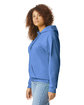 Gildan Adult Softstyle Fleece Pullover Hooded Sweatshirt CAROLINA BLUE ModelSide