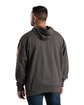 Berne Men's Signature Sleeve Hooded Pullover CHARCOAL ModelBack