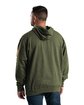 Berne Men's Signature Sleeve Hooded Pullover CEDAR GREEN ModelBack