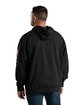 Berne Men's Signature Sleeve Hooded Pullover BLACK ModelBack