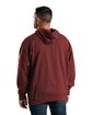 Berne Men's Signature Sleeve Hooded Pullover BRICK ModelBack